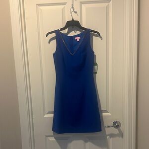 Lilly Pulitzer Sapphire Blue Monica Dress Size 0